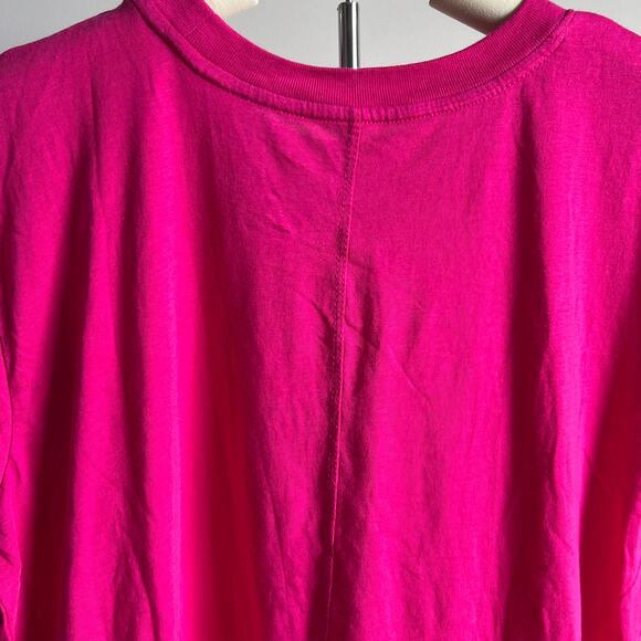 A New Day Women's Dark Pink Extended Shoulder T-Shirt - Size XXL - NWT - Picture 7 of 7